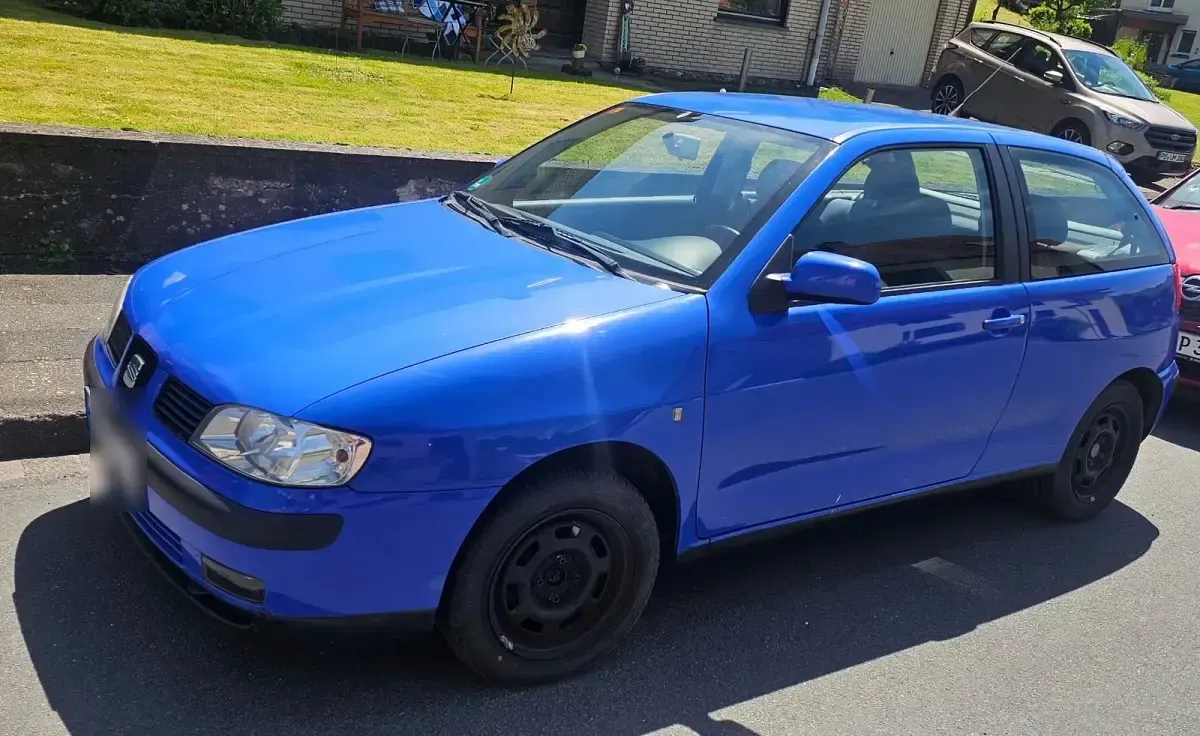 Gebraucht Seat Ibiza 101 PS (74 kW) 2001 Blau Kleinwagen