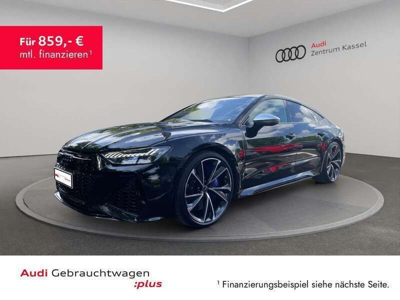 Mythosschwarz metallic Gebraucht 2022 Audi RS7 Kleinwagen | 99.990 € (Fairer Preis) - Bild 1/3