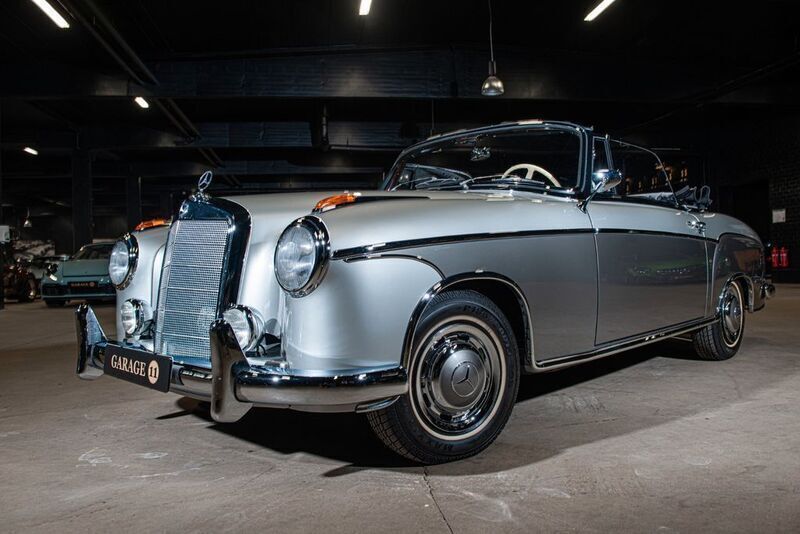 Silber Gebraucht 1960 Mercedes 220 SE Cabrio | 199.220 € - Bild 1/4