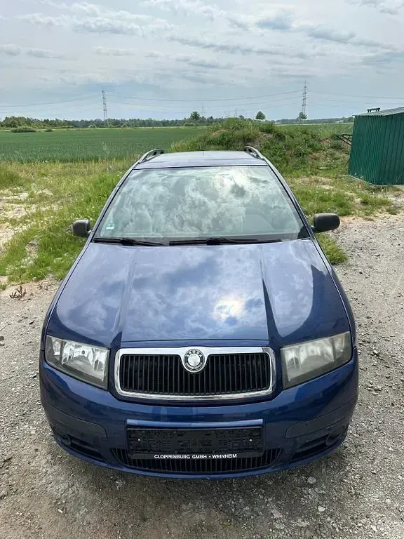 Gebraucht Skoda Fabia Ambiente 64 PS (47 kW) 2007 Blau Kombi