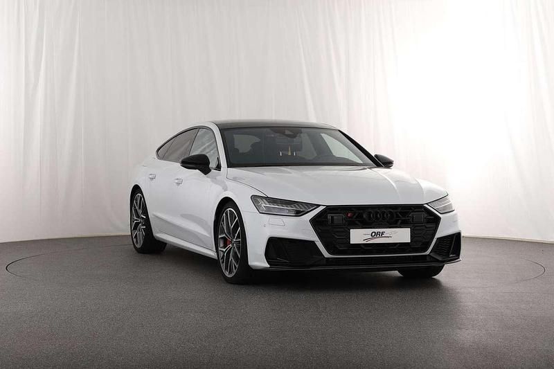 Gebraucht Audi S7 Sportback Performance 344 PS (253 kW) 2023 Gletscherweiß metallic Kleinwagen