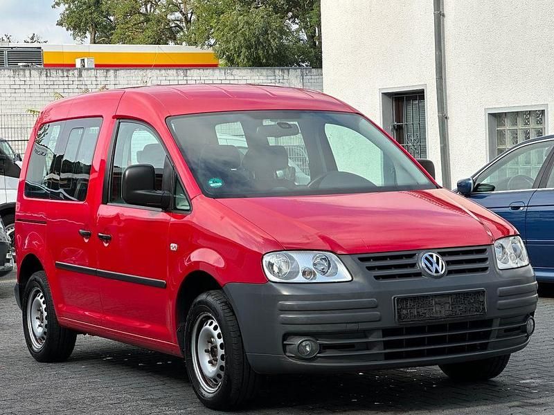 Gebraucht VW Caddy Team 80 PS (58 kW) 2008 Rot Van / Kleinbus