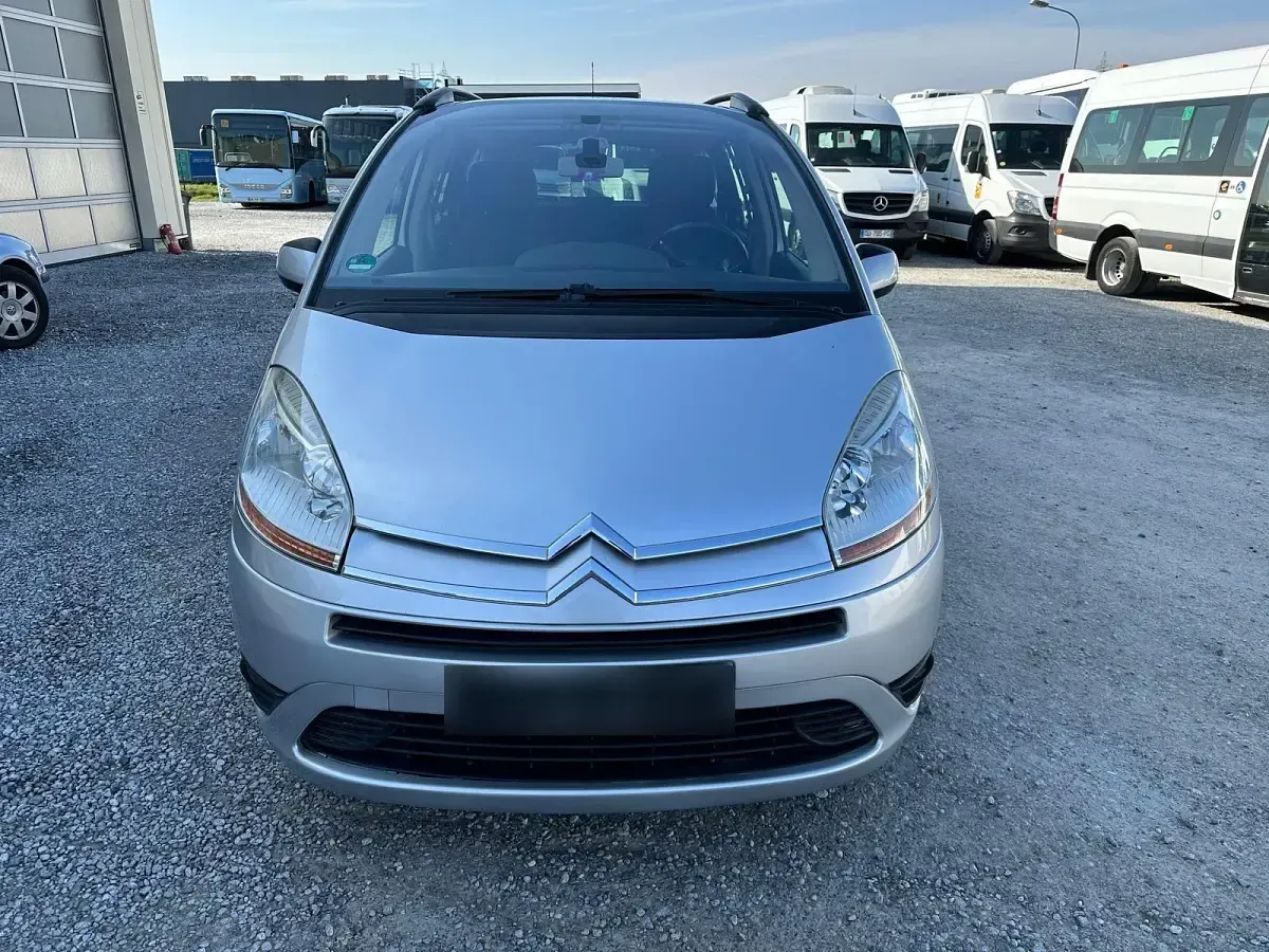 Gebraucht Citroën Grand C4 Picasso 115 PS (84 kW) 2008 Silber Van / Kleinbus