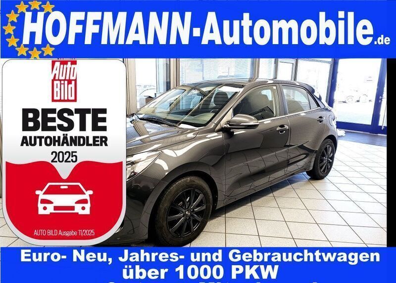 Graphitmet. (metallic) Gebraucht 2019 Kia Rio Limousine | 11.850 € (Etwas zu teuer) - Bild 1/4