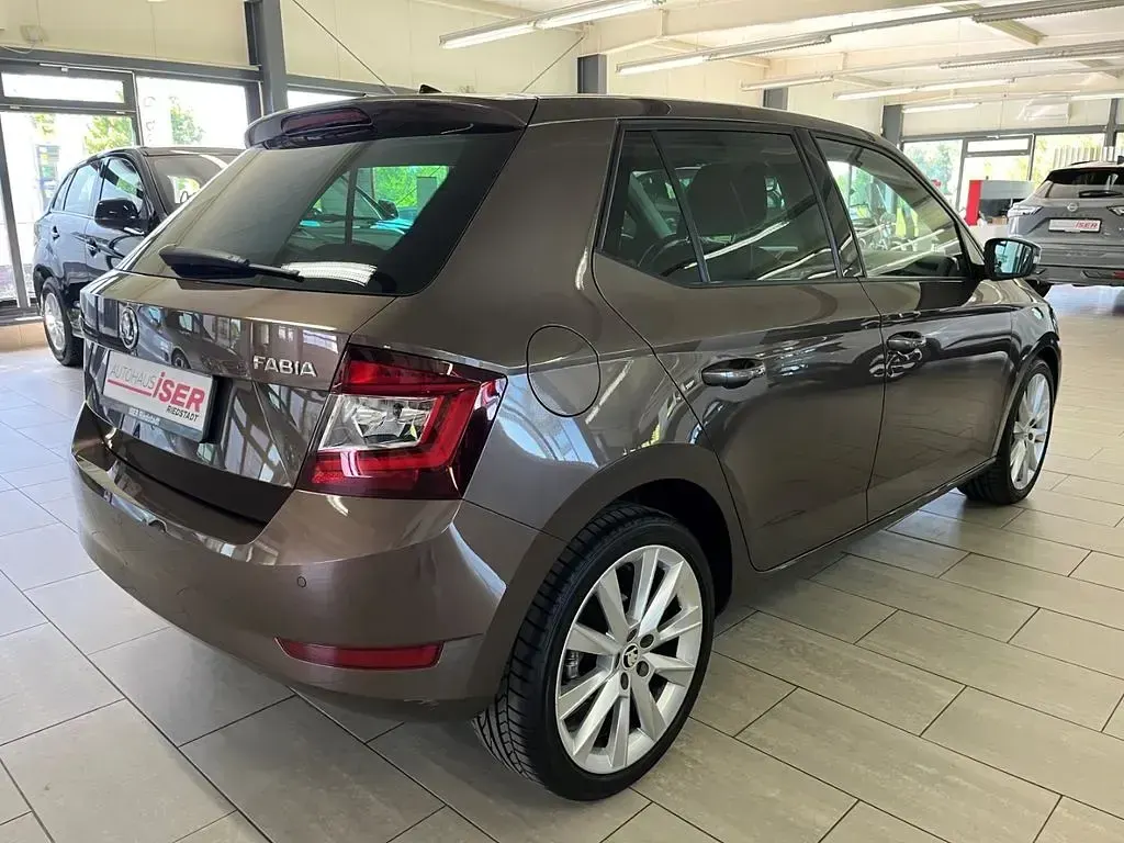 Gebraucht Skoda Fabia Style 110 PS (80 kW) 2019 Braun Kleinwagen