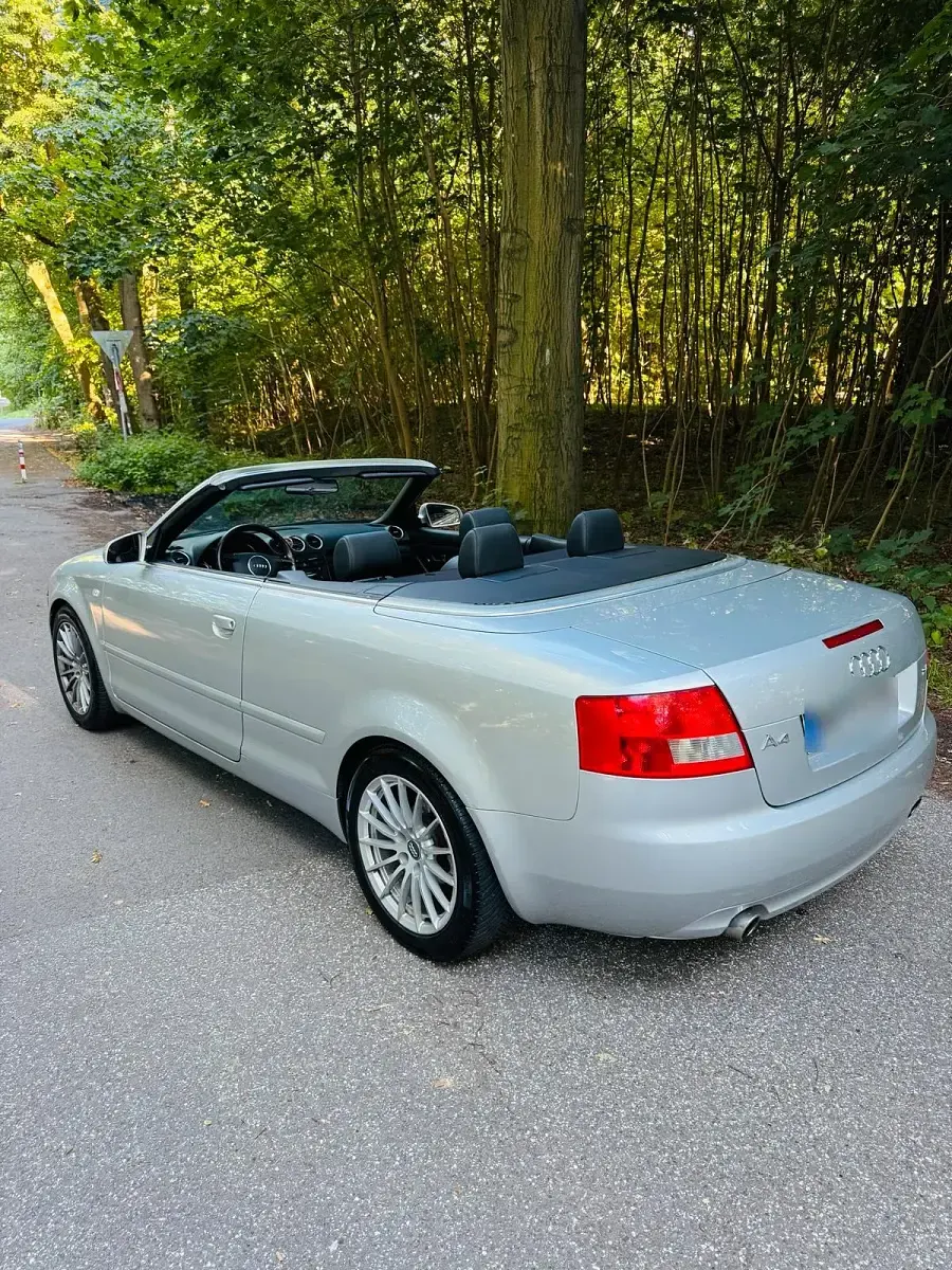 Gebraucht Audi A4 Cabriolet 170 PS (125 kW) 2003 Silber Cabrio