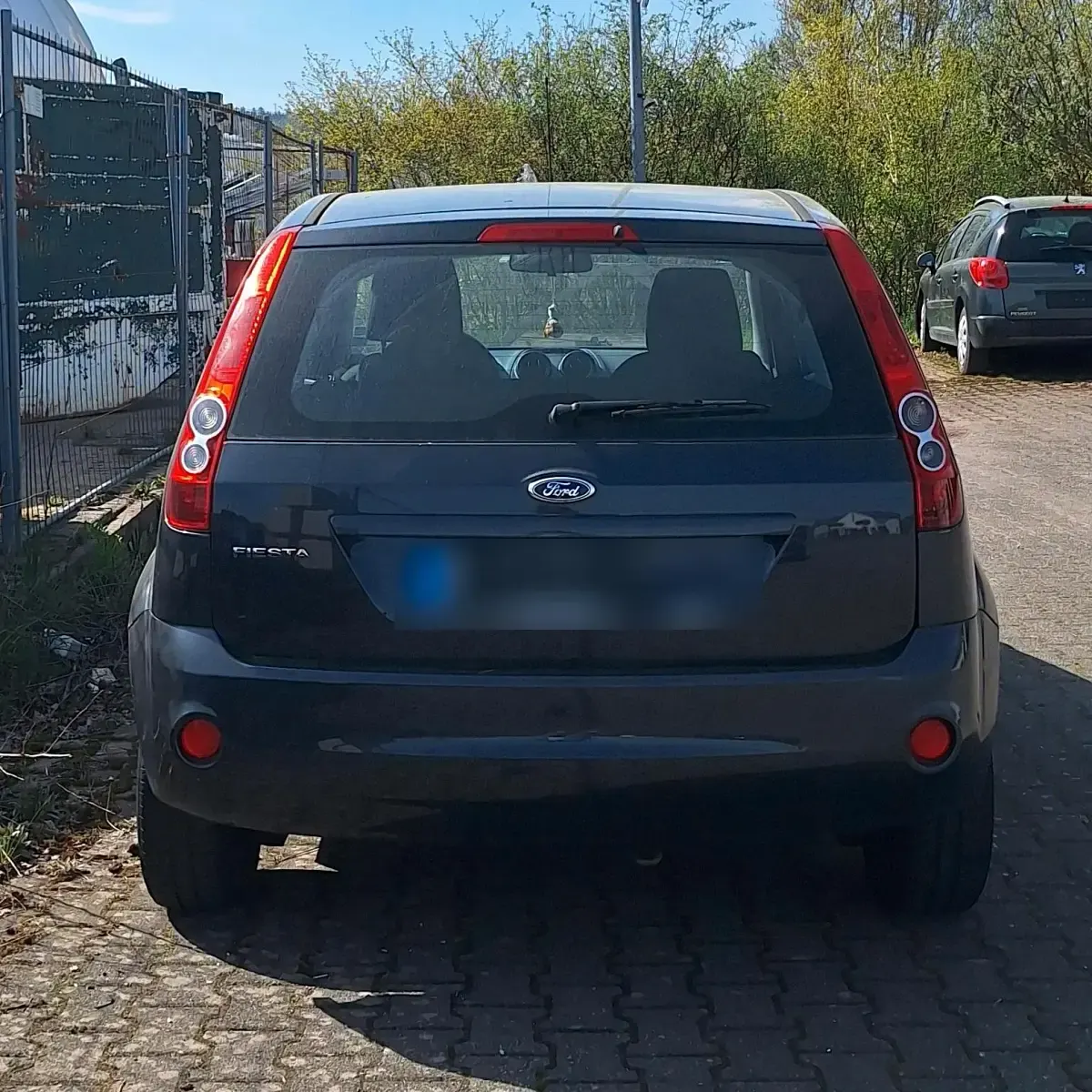 Gebraucht Ford Fiesta 80 PS (58 kW) 2008 Grau Kleinwagen