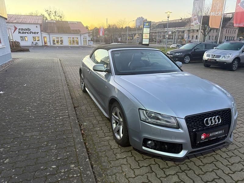 Gebraucht Audi A5 Cabriolet S-Line 211 PS (155 kW) 2010 Silber Cabrio