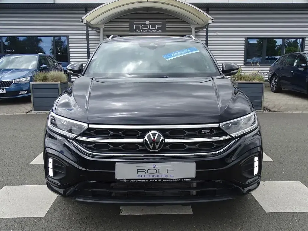 Gebraucht VW T-Roc R-line 150 PS (110 kW) 2025 Schwarz deep black perleffekt (metallic) SUV