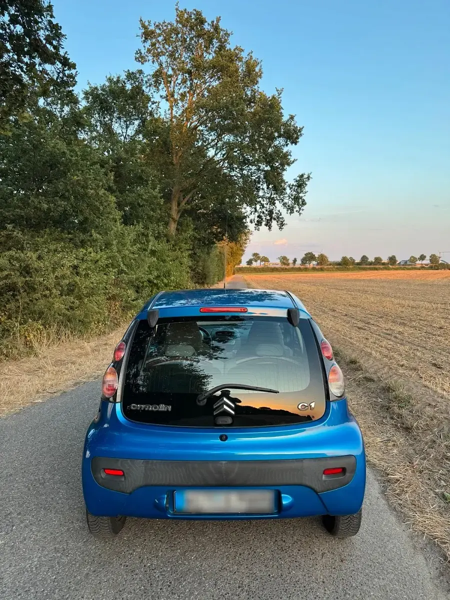 Gebraucht Citroën C1 68 PS (50 kW) 2012 Blau Kleinwagen