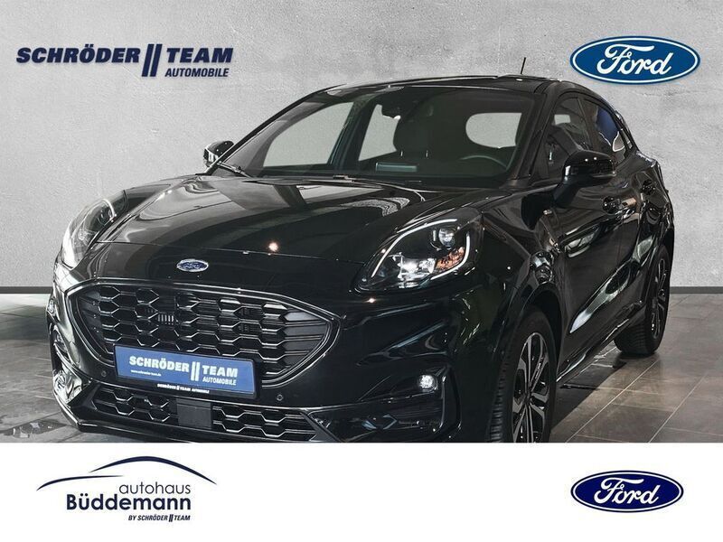 Obsidianschwarz metallic Gebraucht 2024 Ford Puma ST-Line SUV | 23.990 € - Bild 1/4