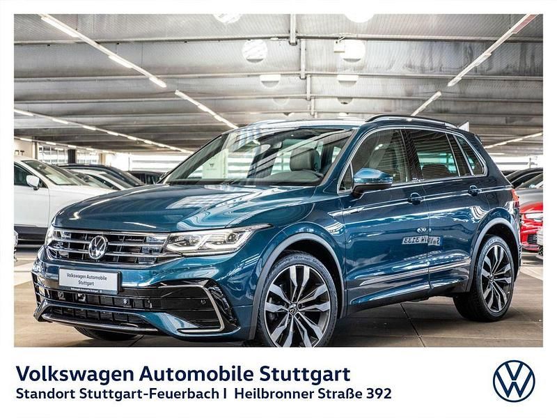 Blau Gebraucht 2023 VW Tiguan R-line SUV | 35.430 € (Fairer Preis) - Bild 1/4