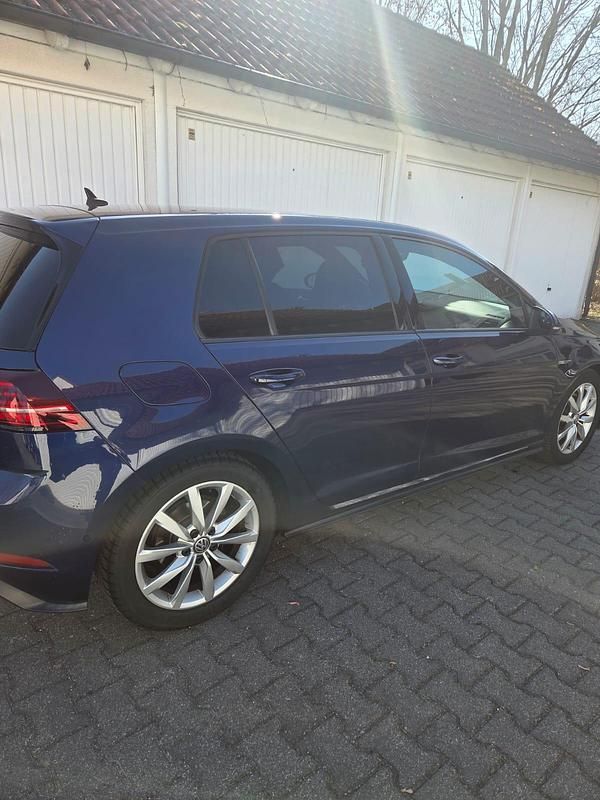 Gebraucht VW Golf VII GTD 184 PS (135 kW) 2017 Blau Kleinwagen
