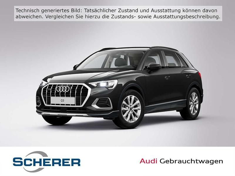 Mythosschwarz metallic (metallic) Gebraucht 2022 Audi Q3 Ambiente SUV | 32.888 € (Fairer Preis) - Bild 1/4