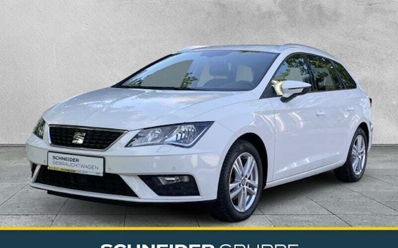 Weiß Gebraucht 2019 Seat Leon ST Style Kombi | 15.250 € (Fairer Preis) - Bild 1/4