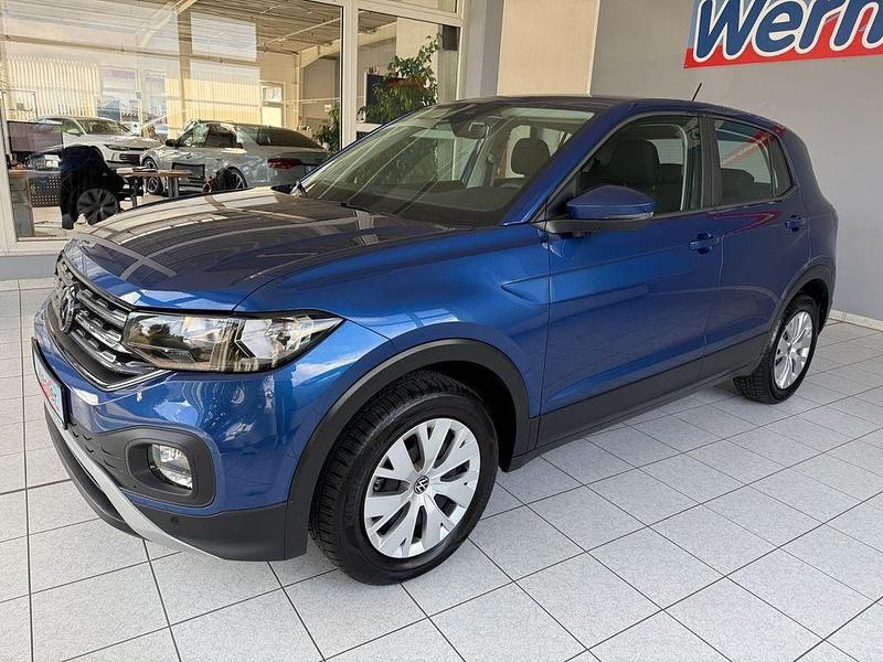 Gebraucht VW T-Cross Basis 95 PS (69 kW) 2020 Blau SUV