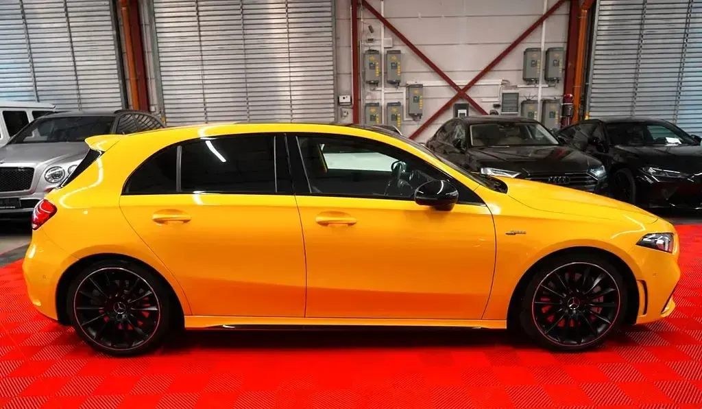 Gebraucht Mercedes A35 AMG AMG 306 PS (225 kW) 2019 Gelb Limousine