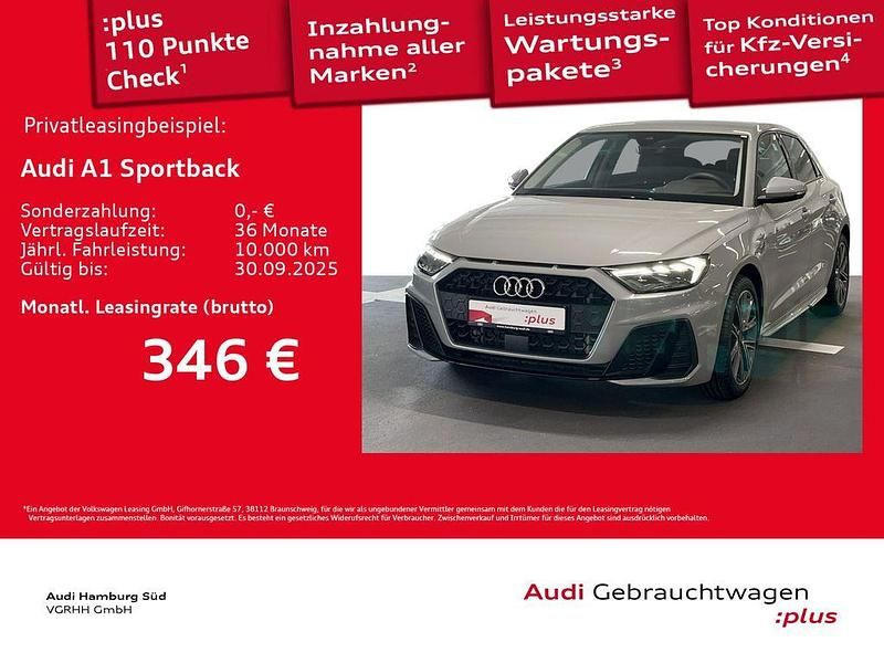 Grau Gebraucht 2024 Audi A1 Sportback S-Line Kleinwagen | 27.950 € (Fairer Preis) - Bild 1/3