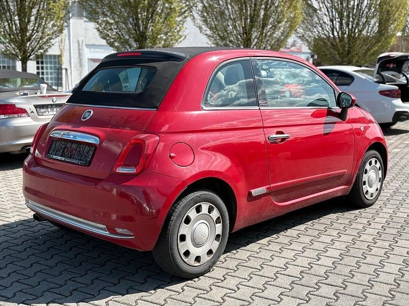 Gebraucht Fiat 500 85 PS (62 kW) 2015 Rot Cabrio