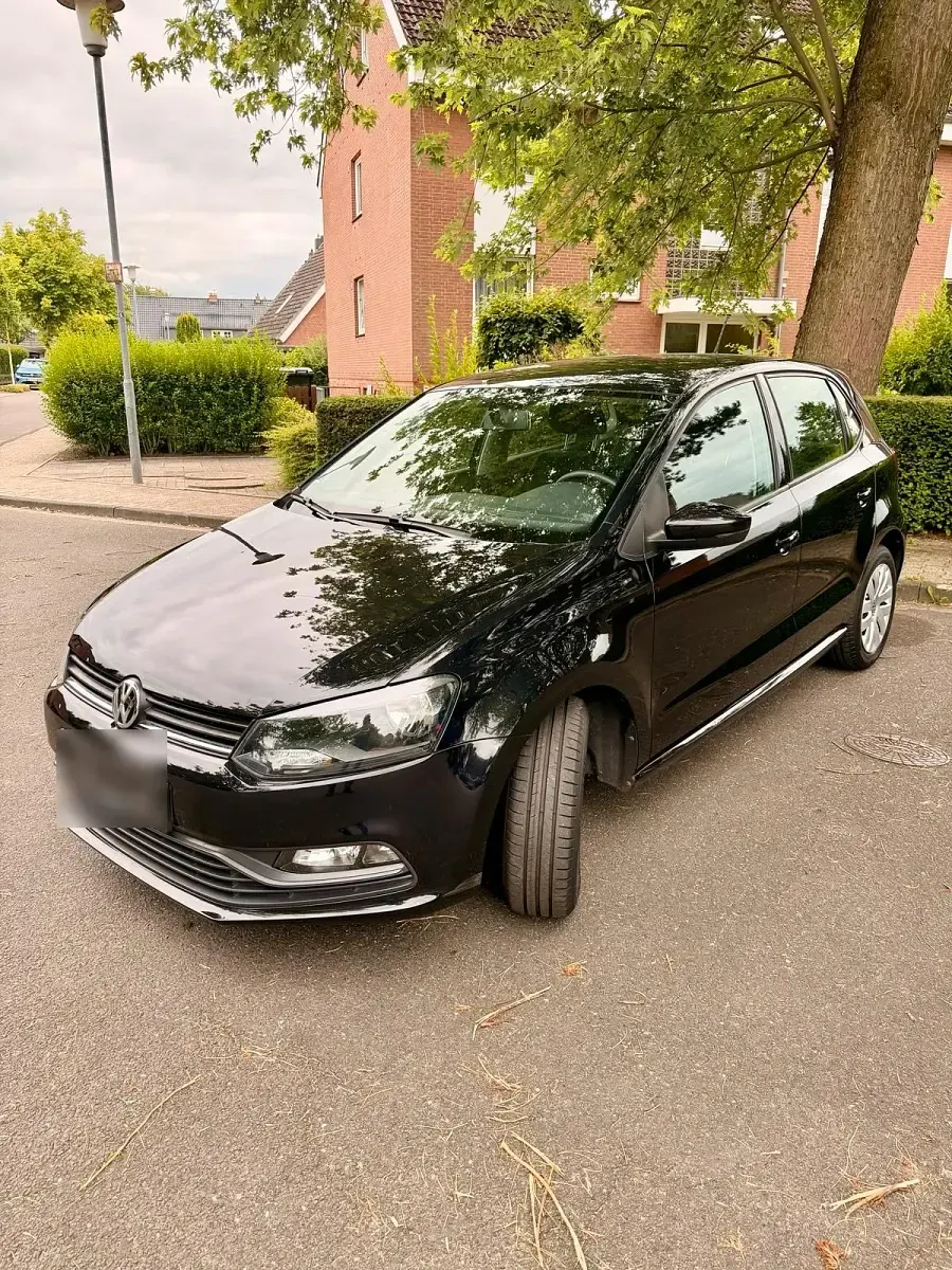 Gebraucht VW Polo Trendline 60 PS (44 kW) 2016 Schwarz Limousine