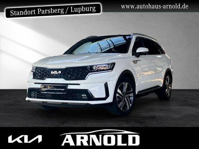 Weiß snowwhitepearl metallic Gebraucht 2024 Kia Sorento Platinum SUV | 43.970 € (Guter Preis) - Bild 1/4