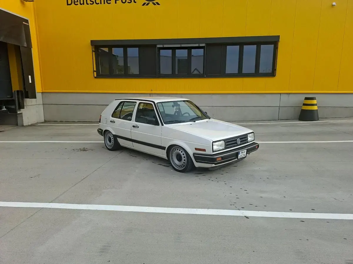Gebraucht VW Golf II 105 PS (77 kW) 1988 Weiß Kleinwagen