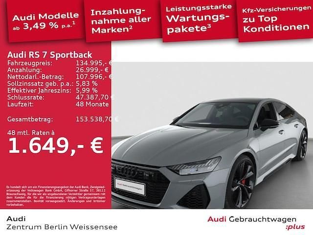 Gebraucht Audi RS7 Performance 630 PS (463 kW) 2025 Nardograu Kleinwagen
