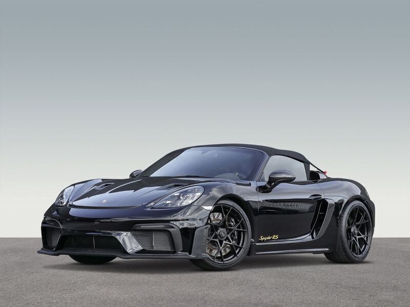 Schwarz Neu 2024 Porsche 718 Spyder Cabrio | 191.126 € - Bild 1/4