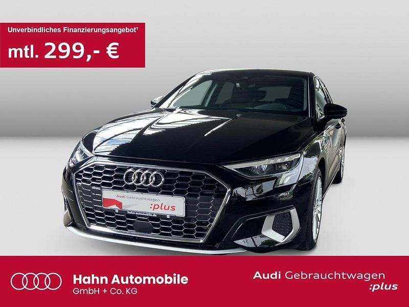 Schwarz Gebraucht 2022 Audi A3 Sportback e-tron Advanced Plus Limousine | 26.640 € (Fairer Preis) - Bild 1/3