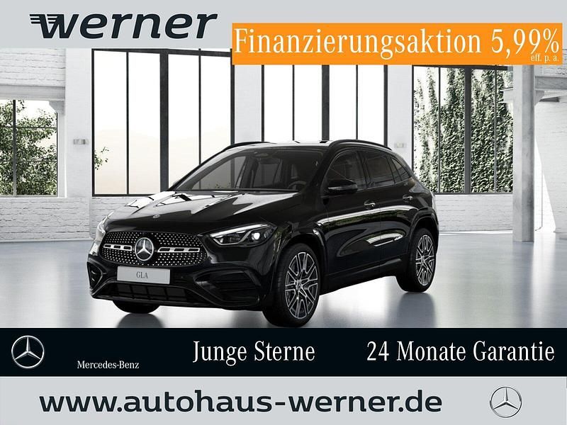 Lack kosmosschwarz Gebraucht 2025 Mercedes GLA180 Advanced Plus SUV | 42.624 € (Fairer Preis) - Bild 1/4