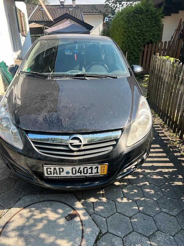 Schwarz Gebraucht 2009 Opel Corsa Kleinwagen | 2.800 € (Teuer) - Bild 1/4