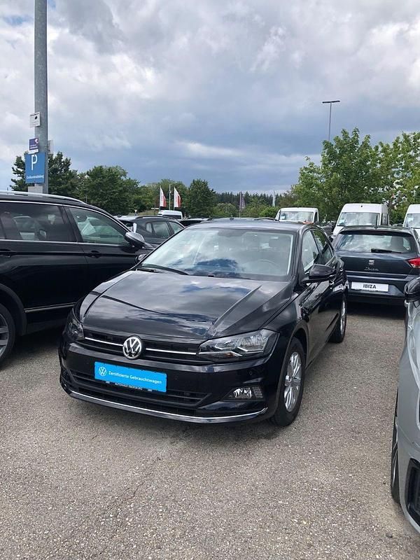 Gebraucht VW Polo Highline 110 PS (80 kW) 2020 Schwarz Kleinwagen