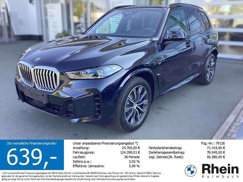 M carbonschwarz metallic Neu 2025 BMW X5 M Sport SUV | 94.939 € - Bild 1/4