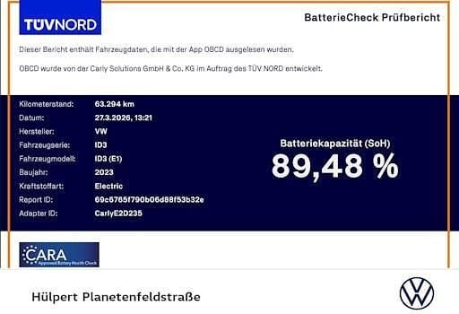 Gebraucht VW ID.3 Pure 110 kW (150 PS) 2022 Grau Kleinwagen