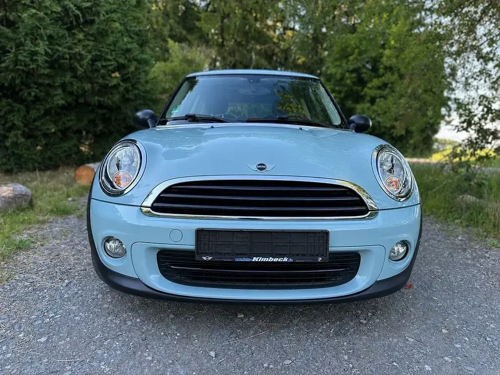 Gebraucht Mini ONE 75 PS (55 kW) 2012 Blau Kleinwagen