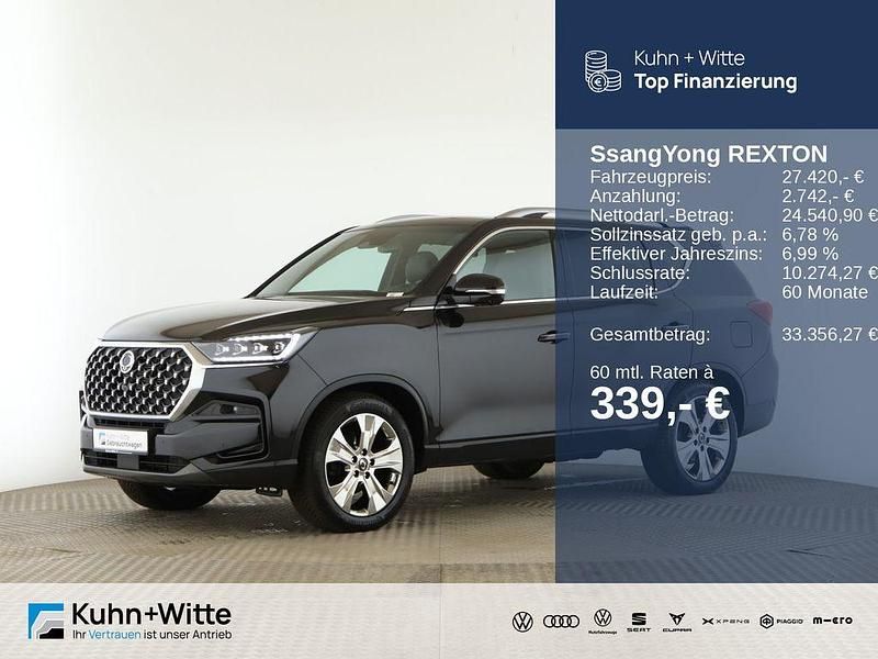 Schwarz Gebraucht 2022 Ssangyong Rexton Sapphire SUV | 27.420 € - Bild 1/3