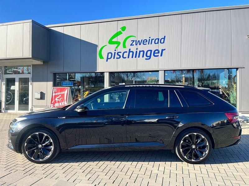 Gebraucht Skoda Superb SportLine 156 PS (114 kW) 2020 Schwarz Kombi