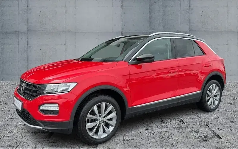 Gebraucht VW T-Roc Style 116 PS (85 kW) 2019 Rot SUV