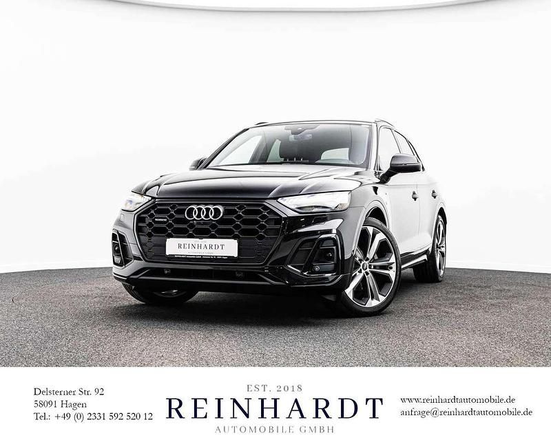 Mythosschwarz metallic Gebraucht 2022 Audi Q5 S-Line SUV | 43.765 € (Fairer Preis) - Bild 1/3