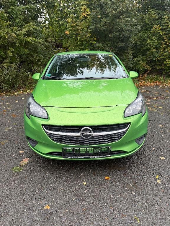 Grün Gebraucht 2015 Opel Corsa Edition Kleinwagen | 4.250 € (Guter Preis) - Bild 1/4