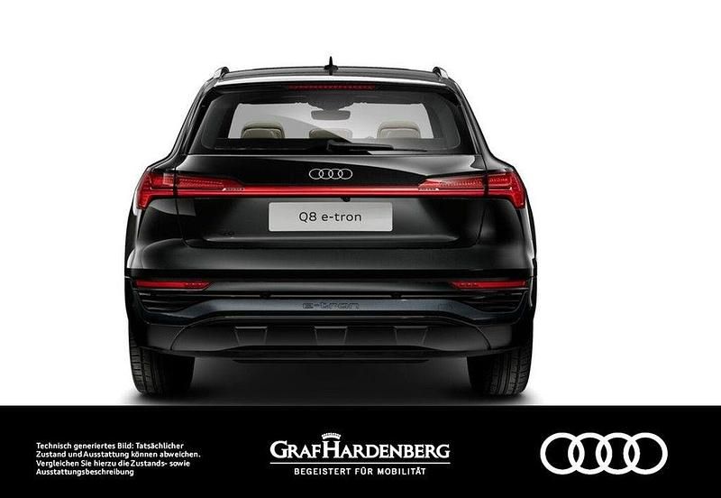 Gebraucht Audi Q8 e-tron Advanced 300 kW (408 PS) 2023 Schwarz SUV
