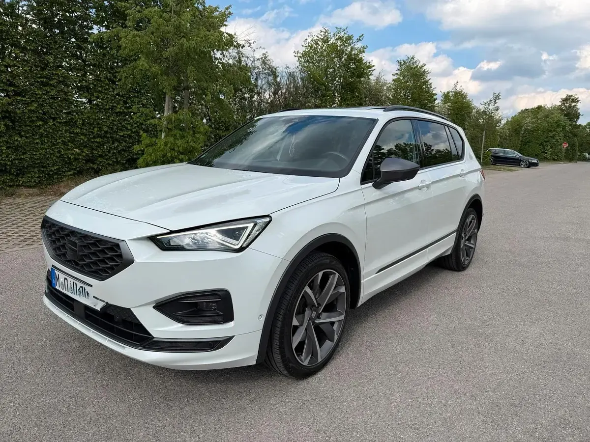 Gebraucht Seat Tarraco FR 200 PS (147 kW) 2021 Weiß SUV