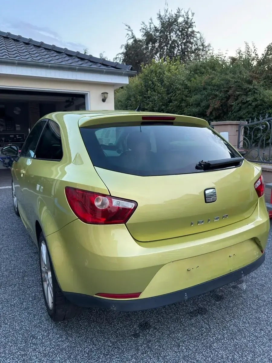Gebraucht Seat Ibiza 86 PS (63 kW) 2008 Gelb Kleinwagen