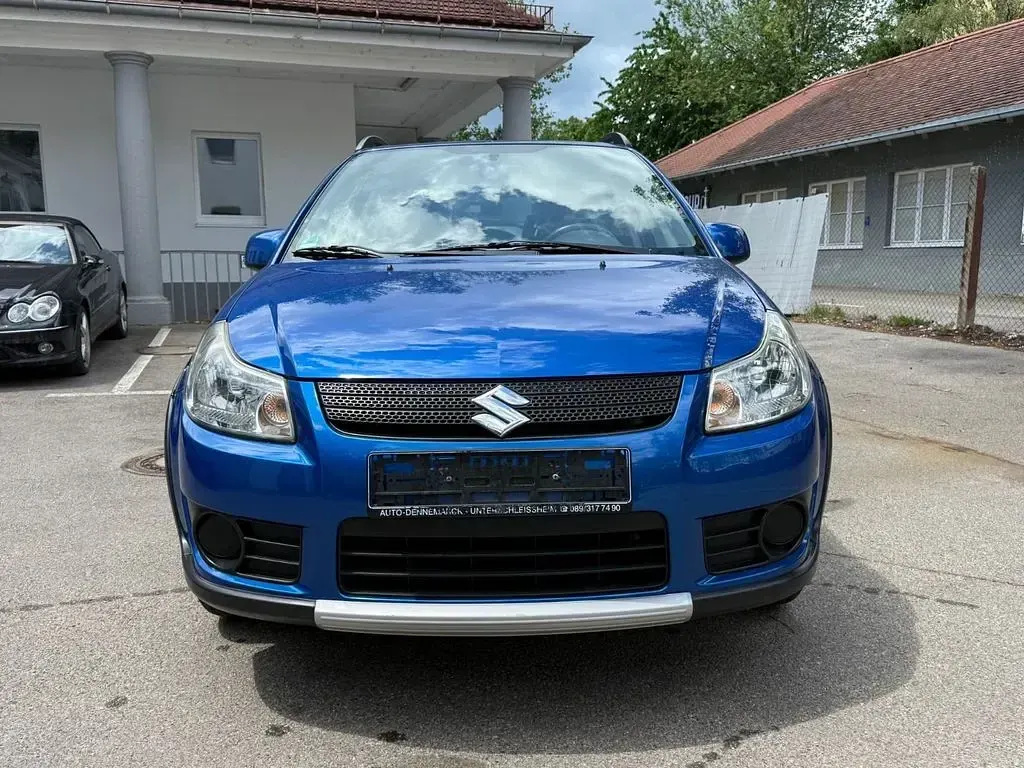 Gebraucht Suzuki SX4 107 PS (78 kW) 2007 Blau Limousine
