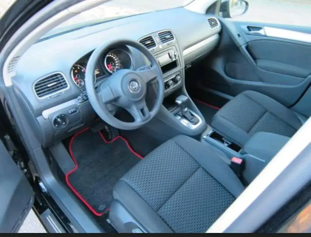 Gebraucht VW Golf VI 102 PS (75 kW) 2009 Schwarz Kleinwagen