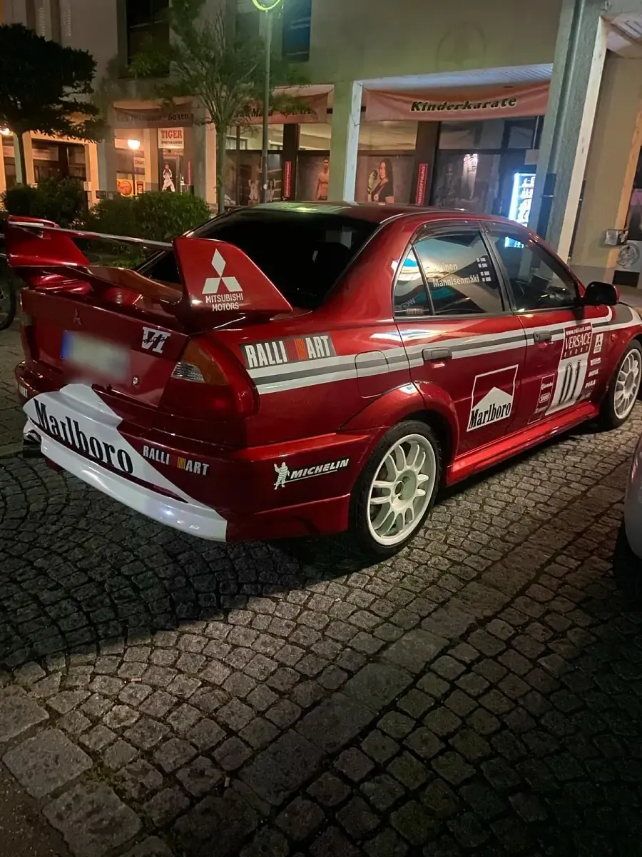 Gebraucht Mitsubishi Lancer Evolution 280 PS (205 kW) 1999 Rot Limousine