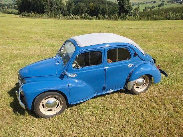 Gebraucht Renault 4CV 20 PS (14 kW) 1950 Blau Cabrio