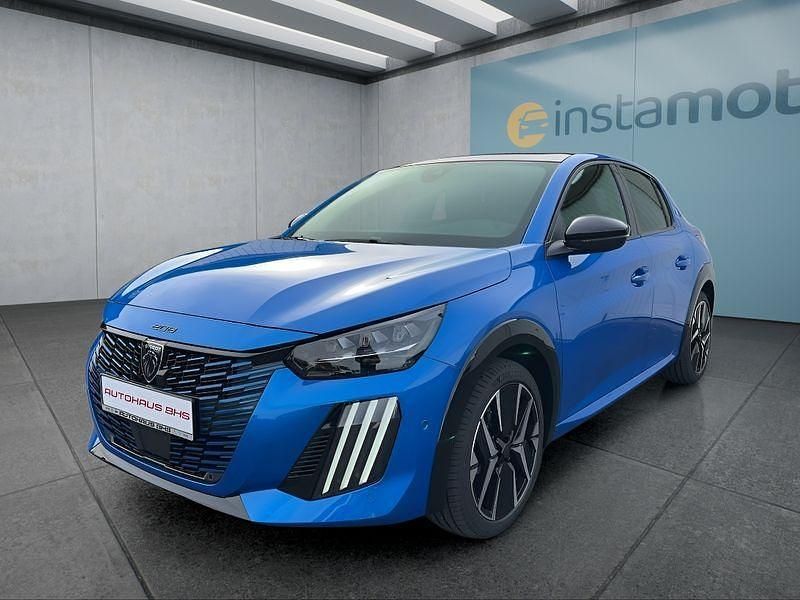Blau Gebraucht 2024 Peugeot e-208 GTi Kleinwagen | 42.949 € - Bild 1/4