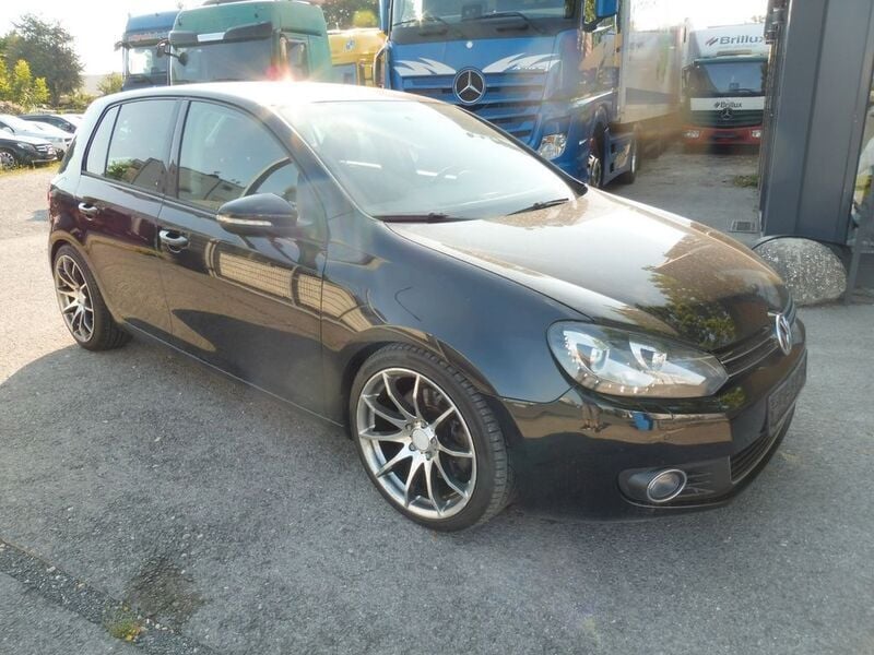 Gebraucht VW Golf VI Highline 160 PS (117 kW) 2012 Schwarz Kleinwagen