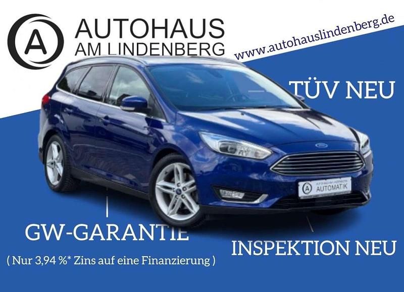 Gebraucht Ford Focus Titanium 150 PS (110 kW) 2018 Blau Kombi